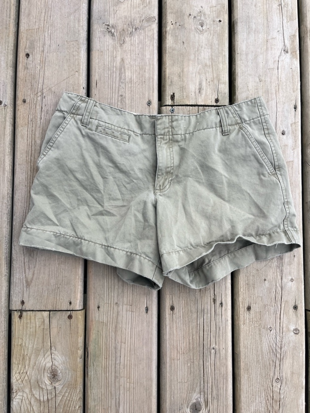 Vintage Old Navy 2006 Cotton Chino Shorts Size 8